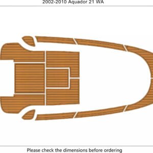 EVA foam marine flooring 2002-2010 Aquador 21 WA (1) 1 kit EVA foam marine flooring 2002-2010 Aquador 21 WA