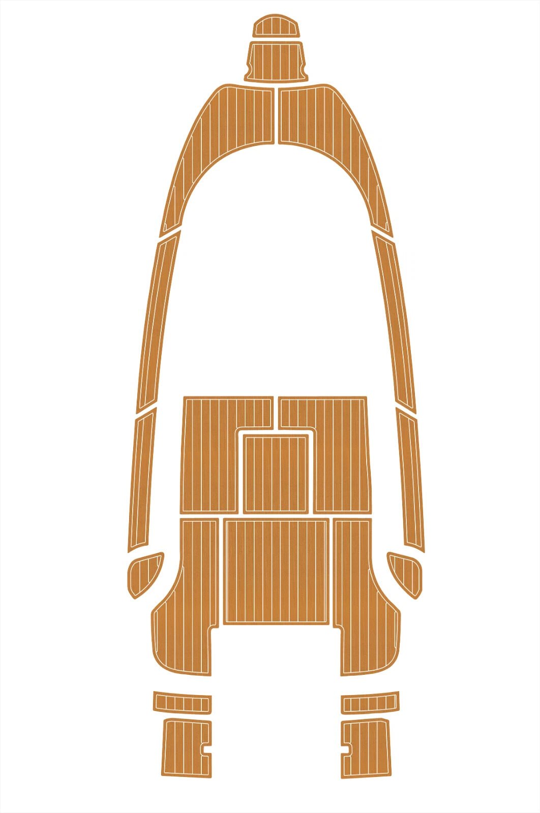 EVA foam marine flooring 2002-2010 Aquador 21 WA (9) 1 kit EVA foam marine flooring 2002-2010 Aquador 21 WA