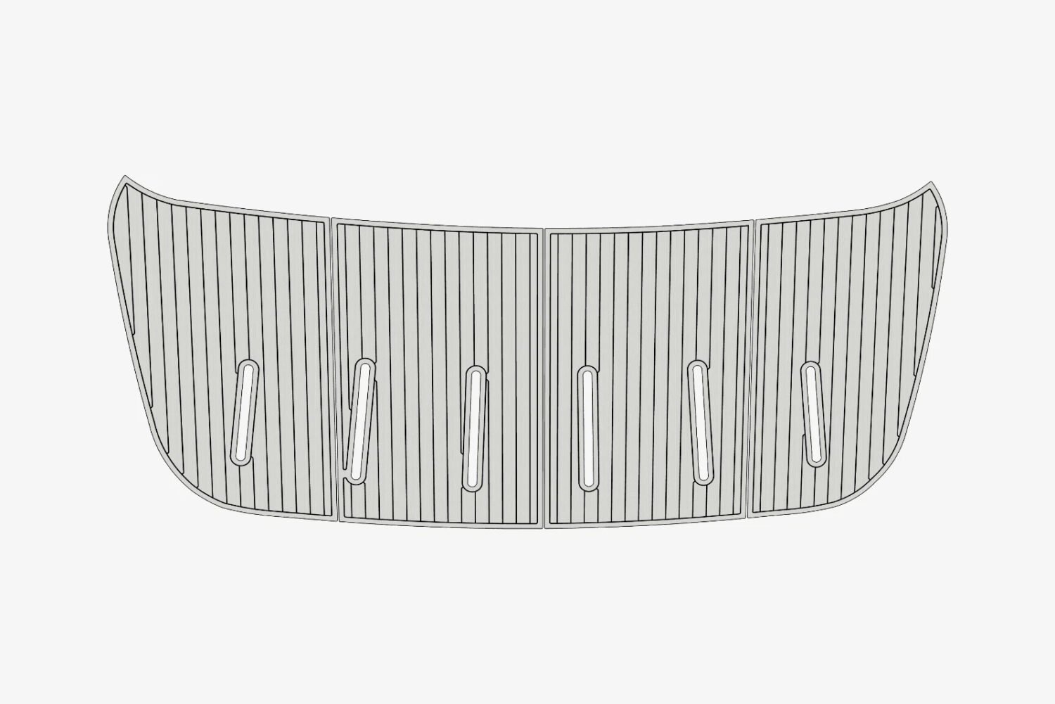 EVA foam marine flooring 2003 Baia Azzurra 63 (15) 1 kit EVA foam marine flooring 2003 Baia Azzurra 63