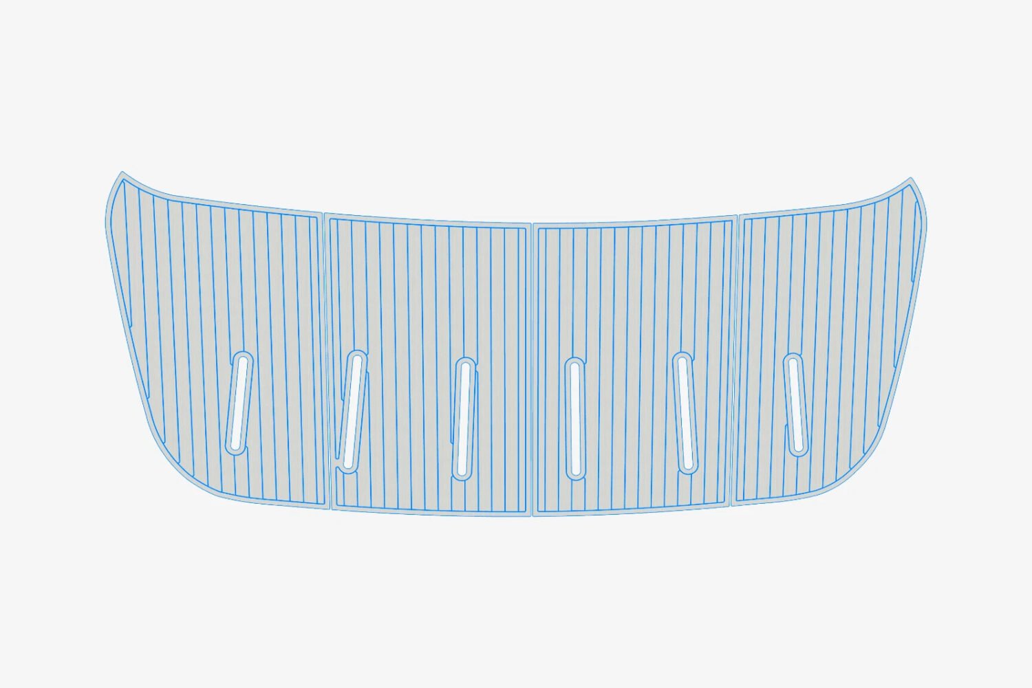 EVA foam marine flooring 2003 Baia Azzurra 63 (16) 1 kit EVA foam marine flooring 2003 Baia Azzurra 63