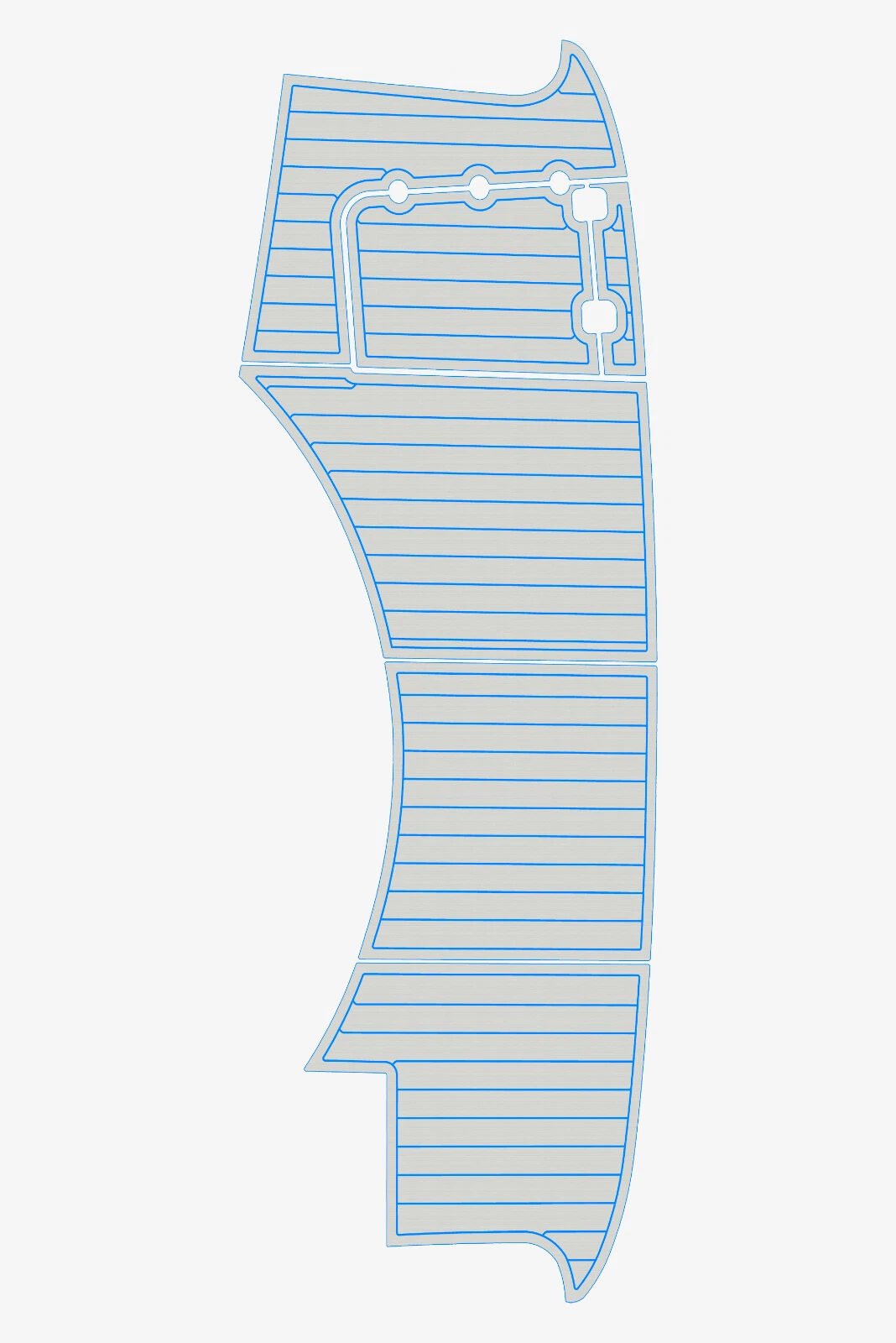 1 kit EVA foam marine flooring 2004-2006 Atlantis 47