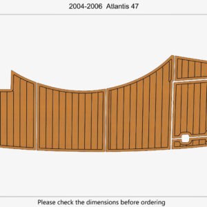 1 kit EVA foam marine flooring 2004-2006 Atlantis 47