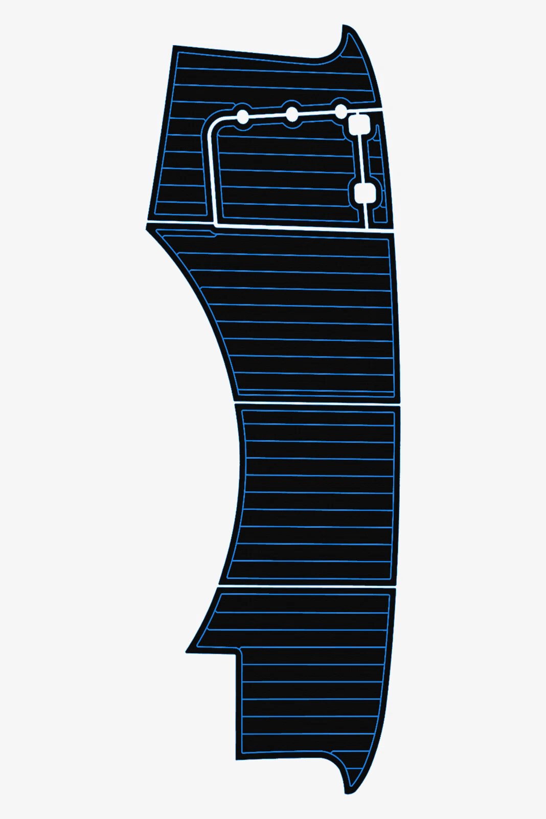 1 kit EVA foam marine flooring 2004-2006 Atlantis 47