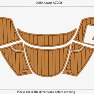 EVA foam marine flooring 2009 Azure AZ208 (2) 1 kit EVA foam marine flooring 2009 Azure AZ208
