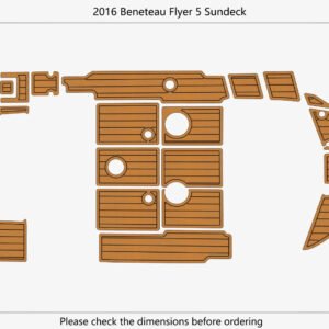 EVA foam marine flooring 2016 Beneteau Flyer 5 Sundeck (2) 1 kit EVA foam marine flooring 2016 Beneteau Flyer 5 Sundeck