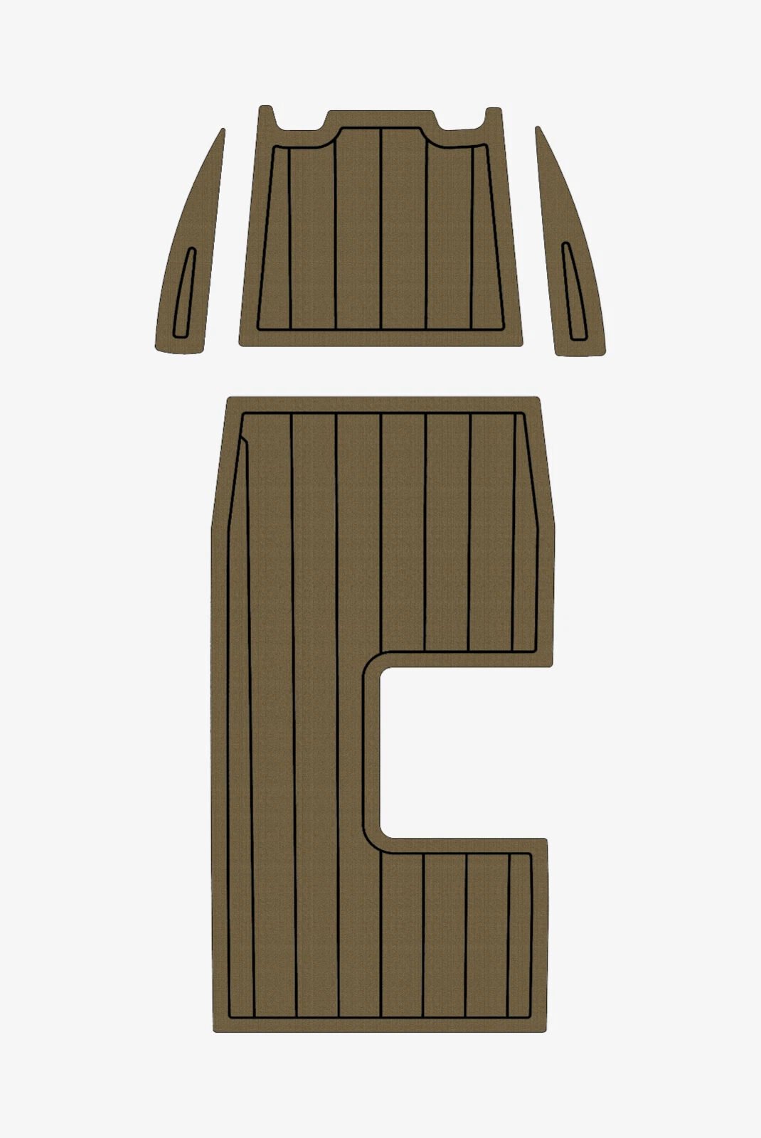 EVA foam teak deck flooring Achilles 12 (11) 1 kit EVA foam teak deck flooring Achilles 12