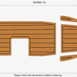 EVA foam teak deck flooring Achilles 12 (2) 1 kit EVA foam teak deck flooring Achilles 12