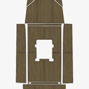 Picture 12 of 19 1 kit EVA foam Teak deck flooring 2003 AlumaCraft 20CC