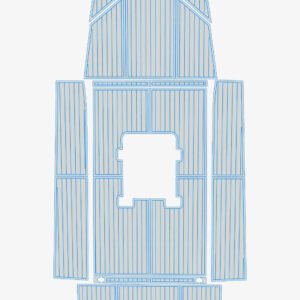 Picture 16 of 19 1 kit EVA foam Teak deck flooring 2003 AlumaCraft 20CC